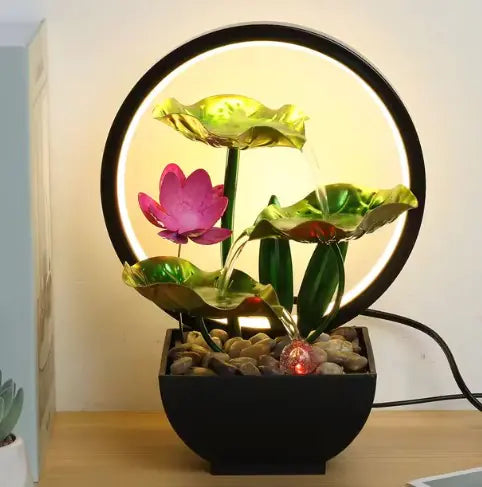Desktop Circulate Wasserfall Dekor