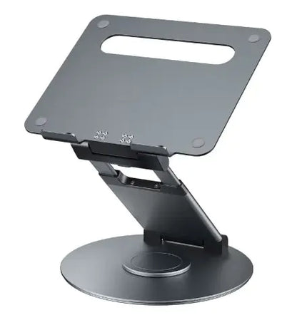 Laptop Stand for Desk with 360° Rotating Base