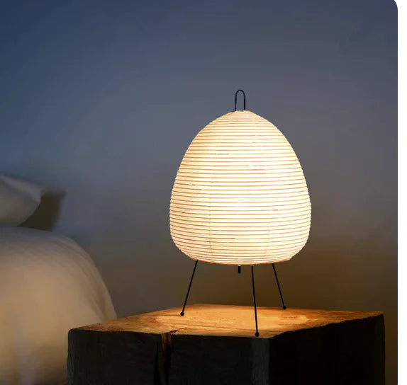 Nordic Japanese Rice Paper Table Lamp