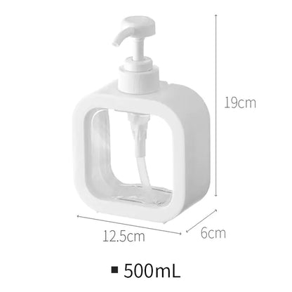 Refillable Soap Lotion Bath Pump Bottle