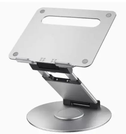 Laptop Stand for Desk with 360° Rotating Base