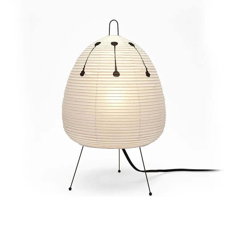 Nordic Japanese Rice Paper Table Lamp